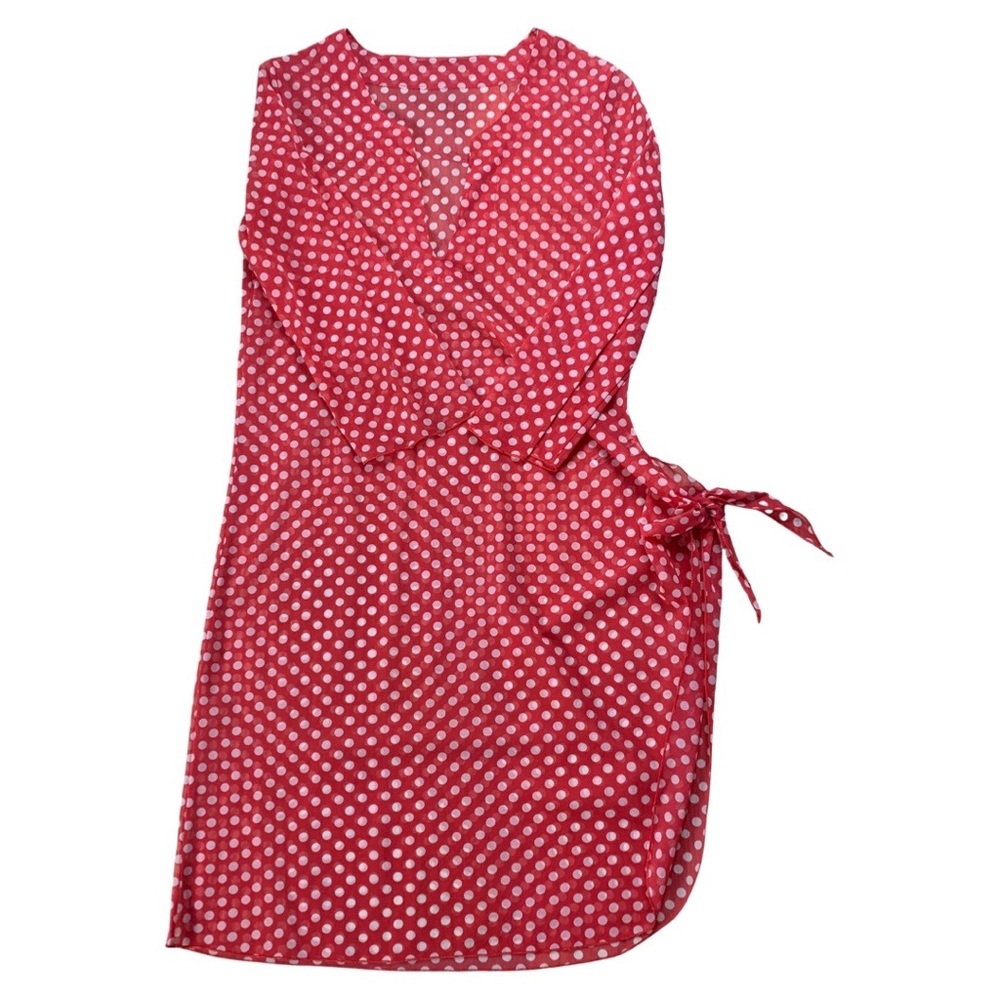 🌴Polka Dot Swim cover up (38/M)
